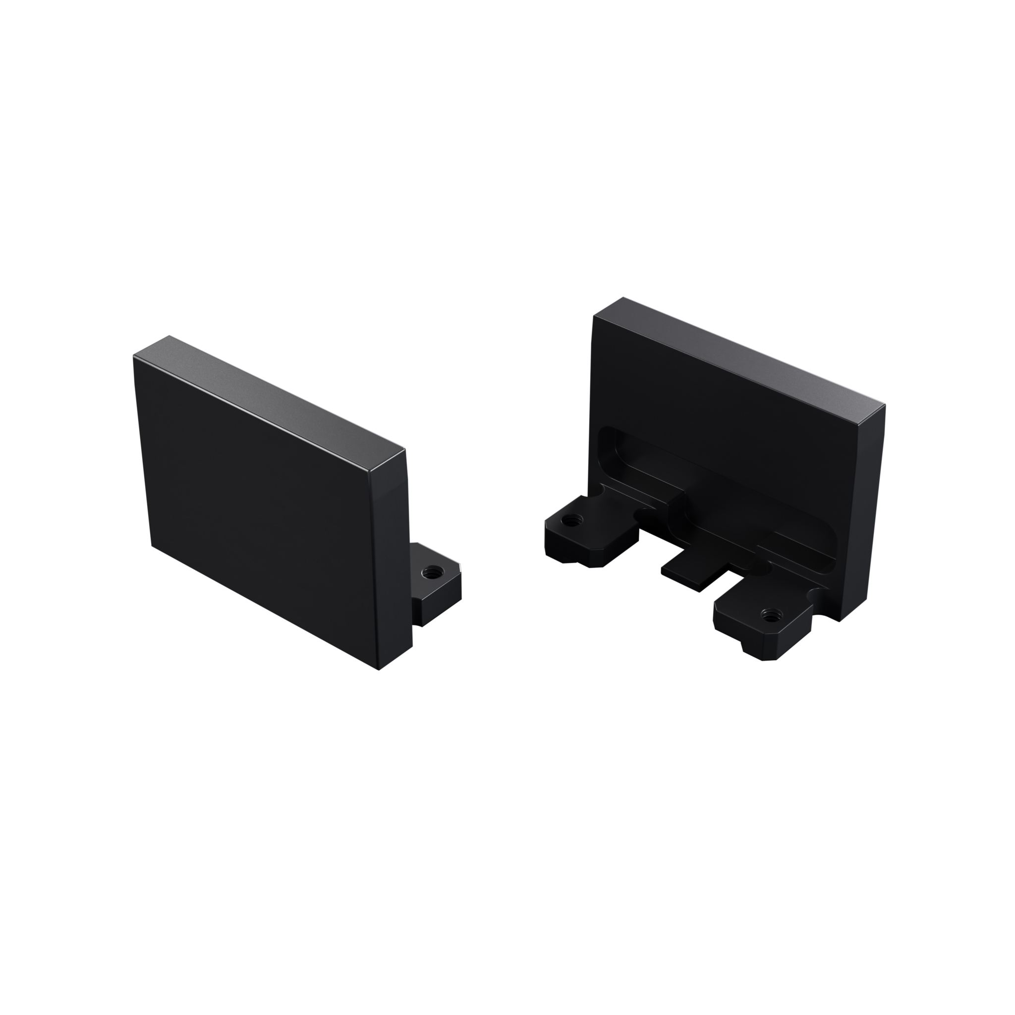 Zaślepka ALU LUMINES alba czarna anodowana