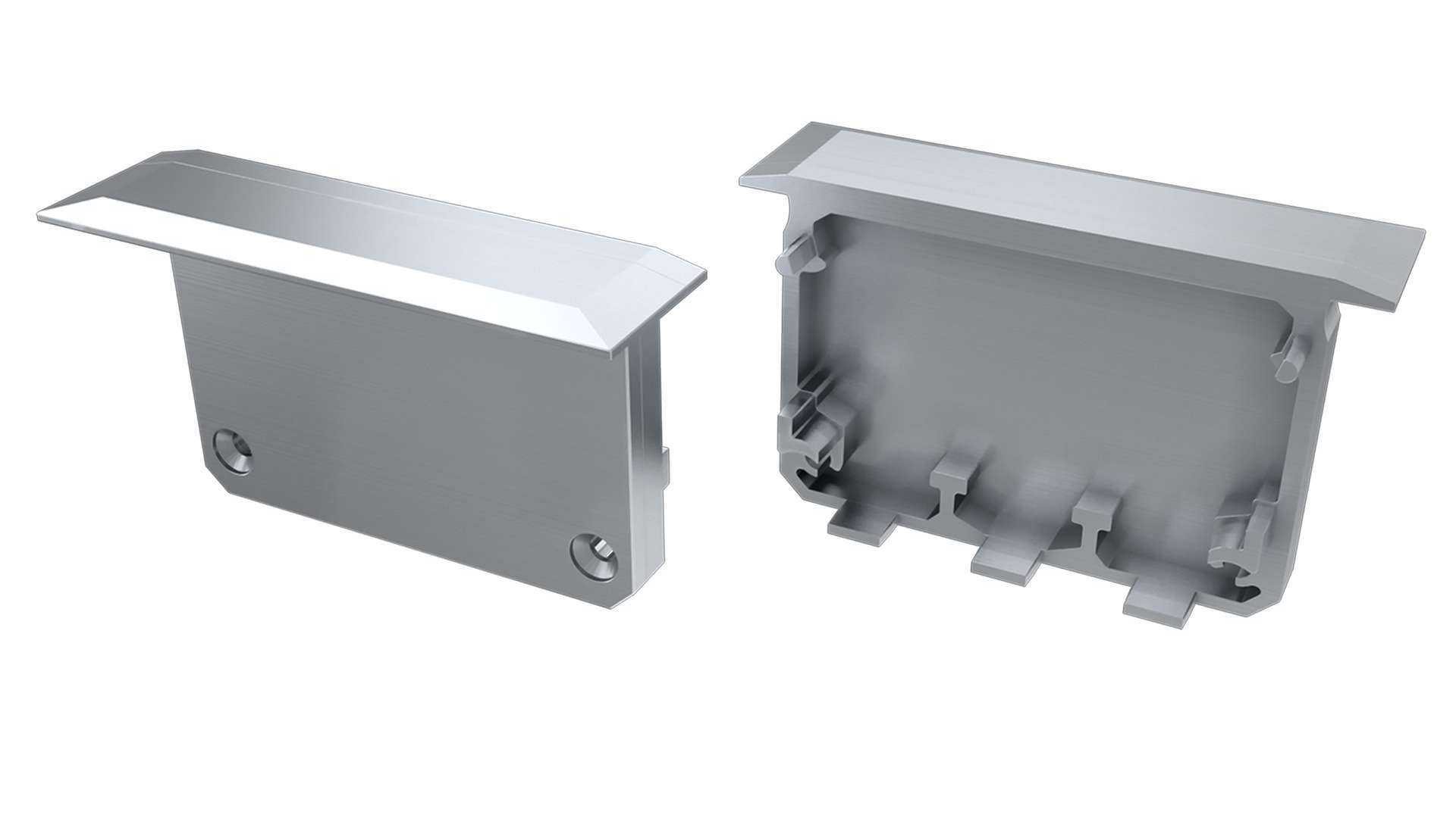 Zaślepka do profilu LED LUMINES INSO szara