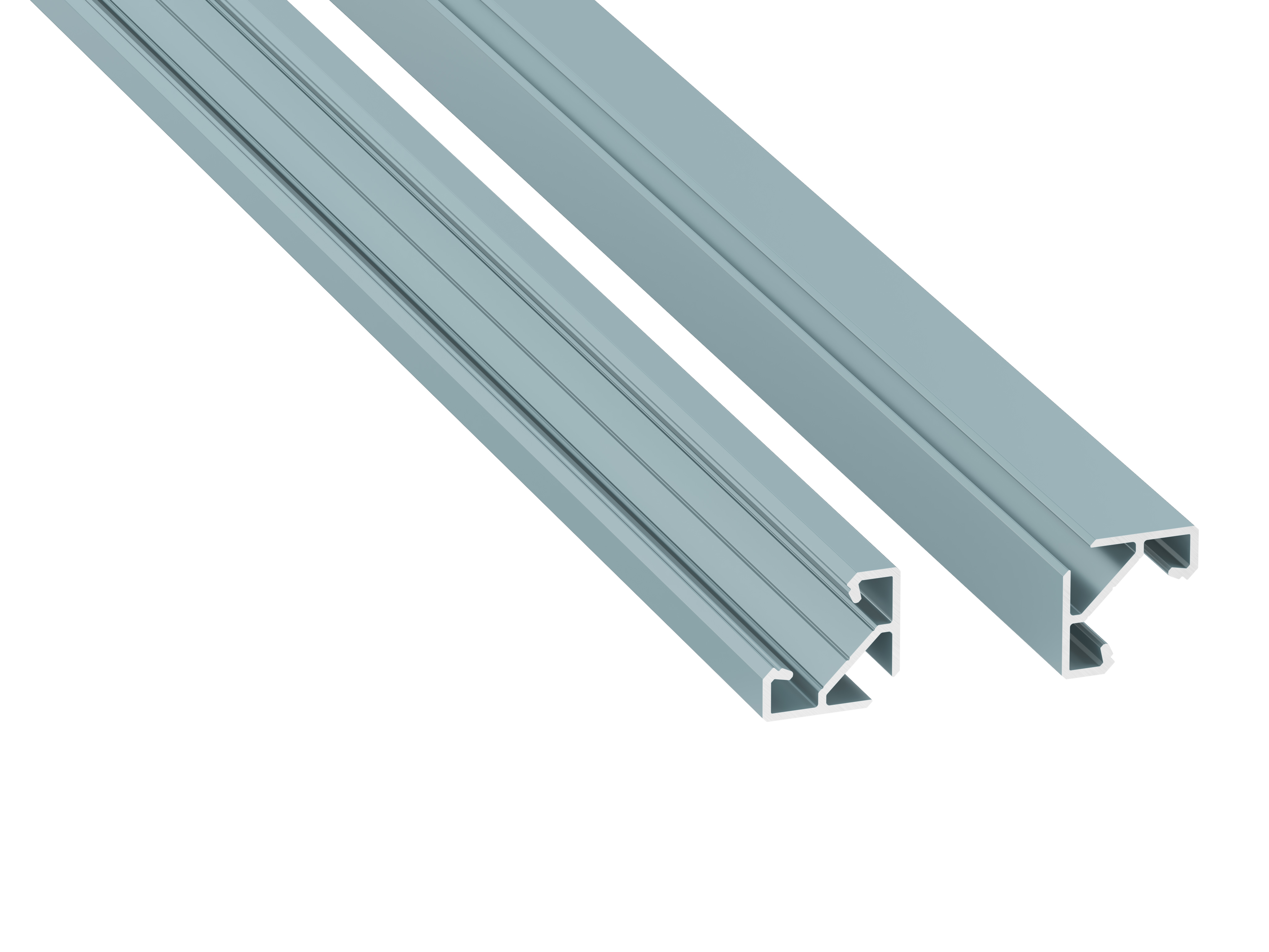 Profil LED LUMINES typ ajar Sky blue lakierowany 2,02 m