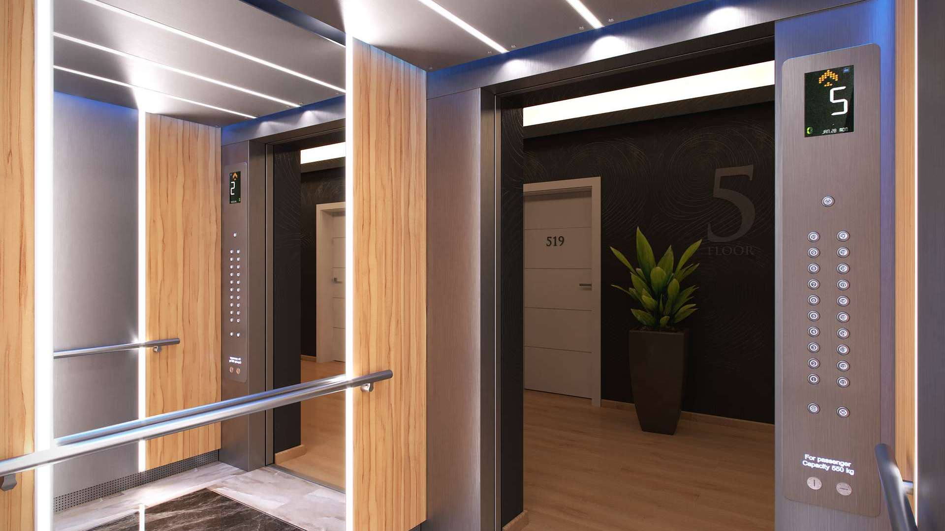 Profil LUMINES typ inDileda czarny lakierowany 3 m