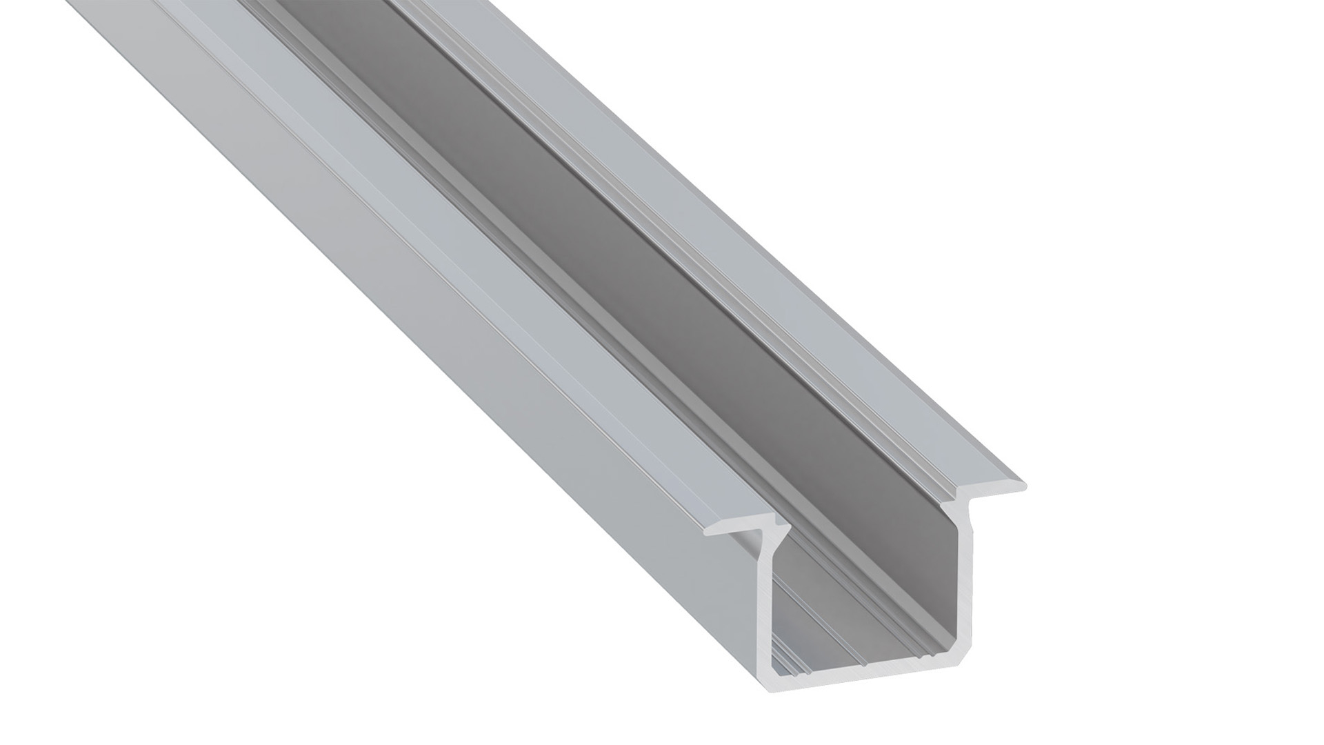 Profil LED LUMINES typ U surowy 3 m