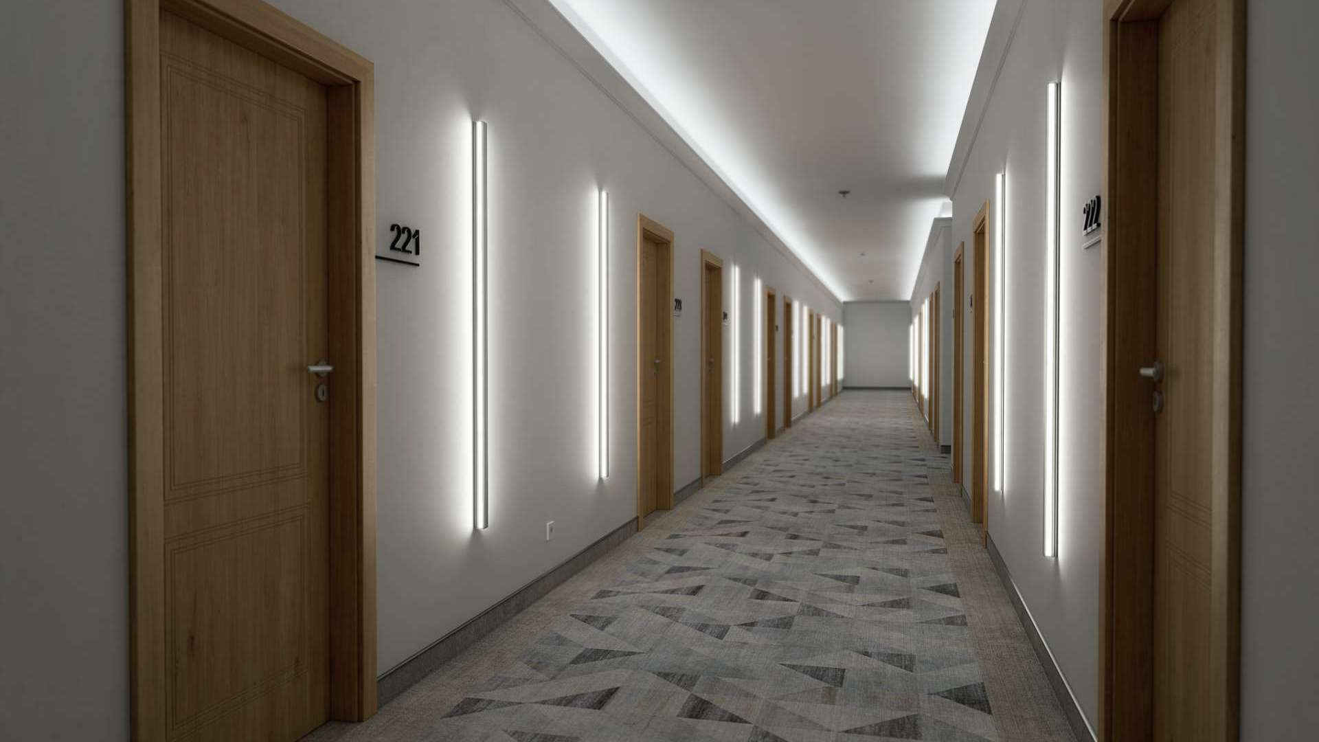 Profil LED LUMINES typ Dopio srebrny anodowany 3 m