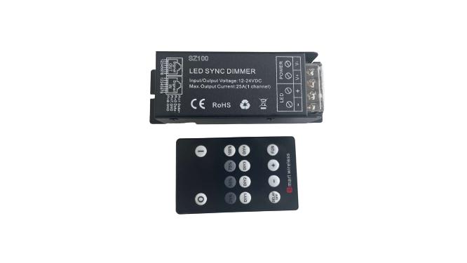 Ściemniacz LED jednokanałowy 12-24V 300W 25A