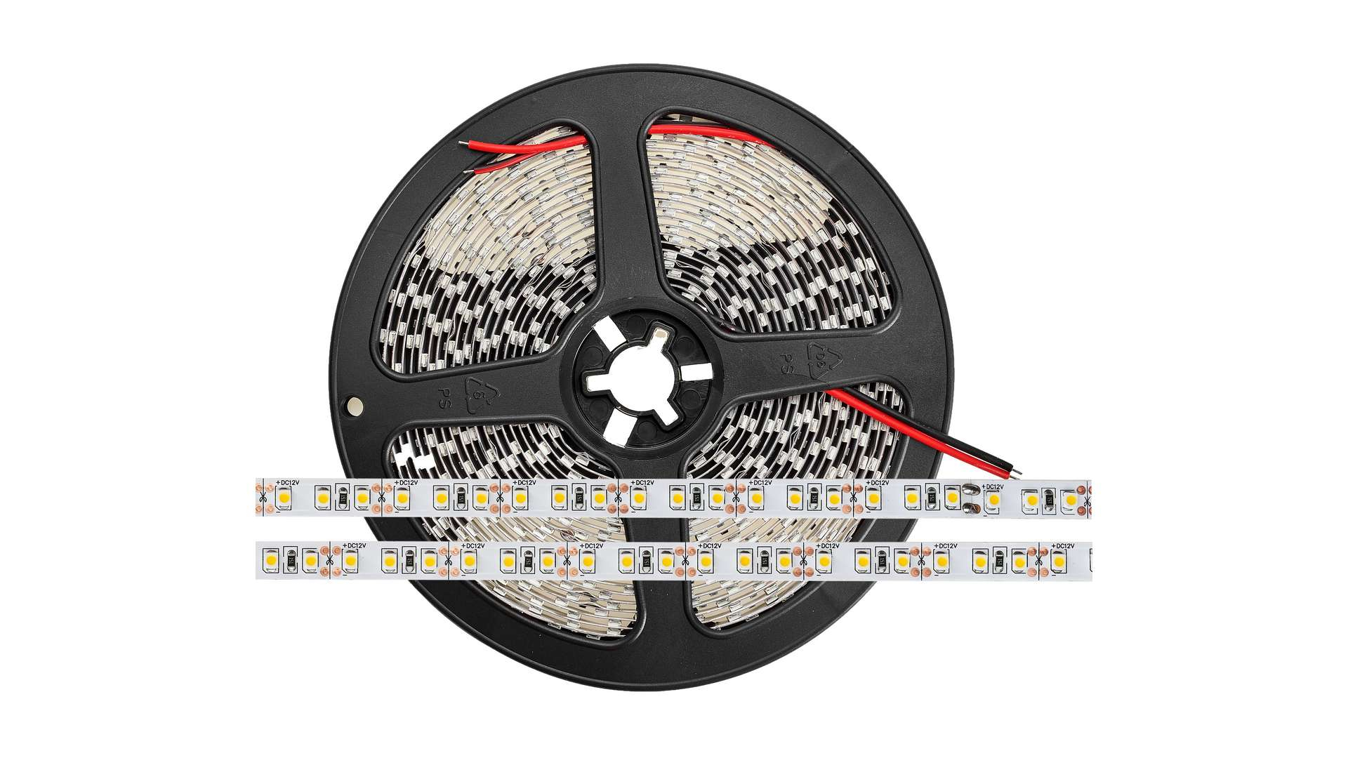 Taśma LED 120 LED/m 3528 SMD Biała Zimna, Wodoodporna, 600 LED