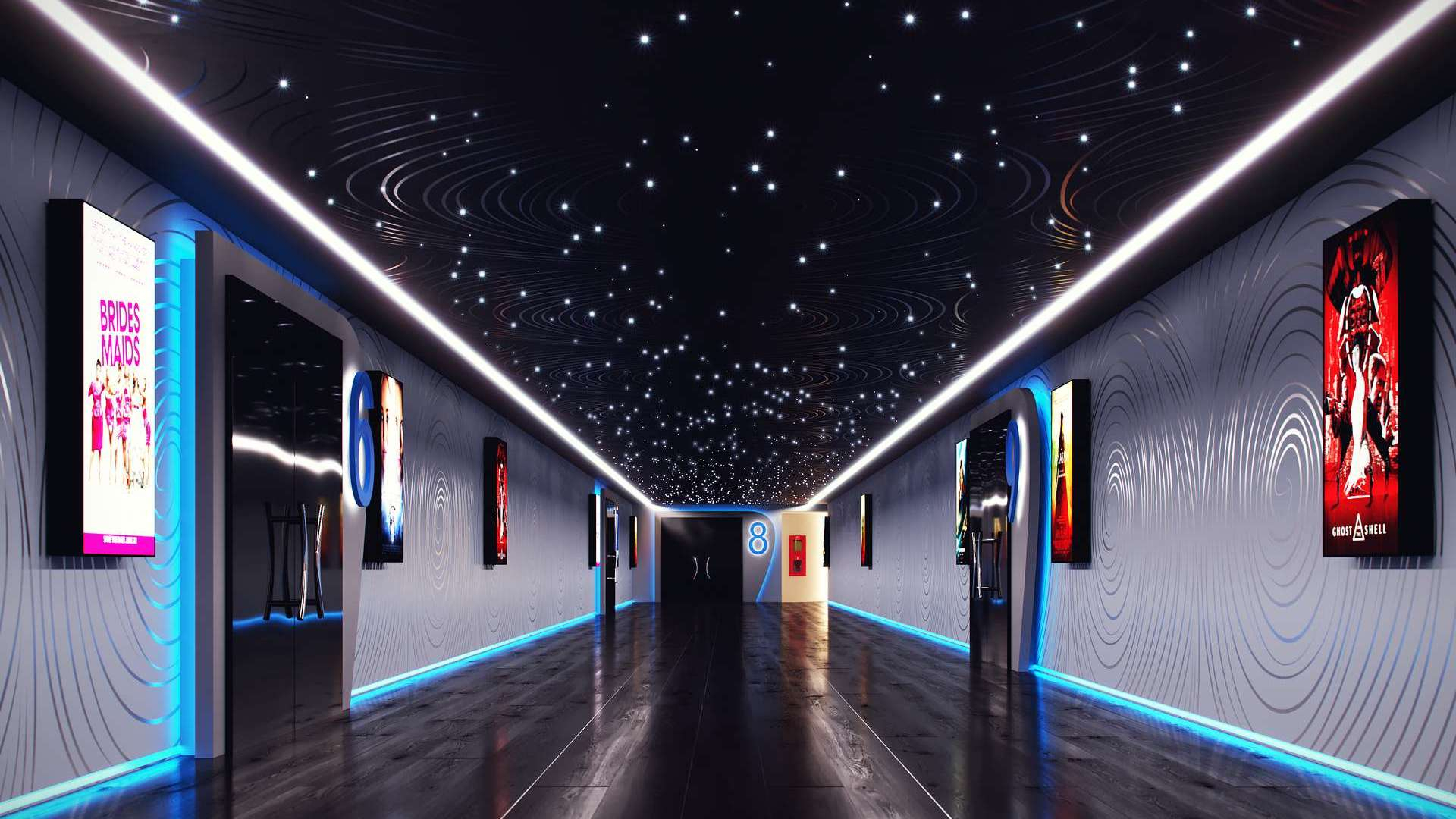 Profil LUMINES typ VEDA czarny lakierowany 3 m