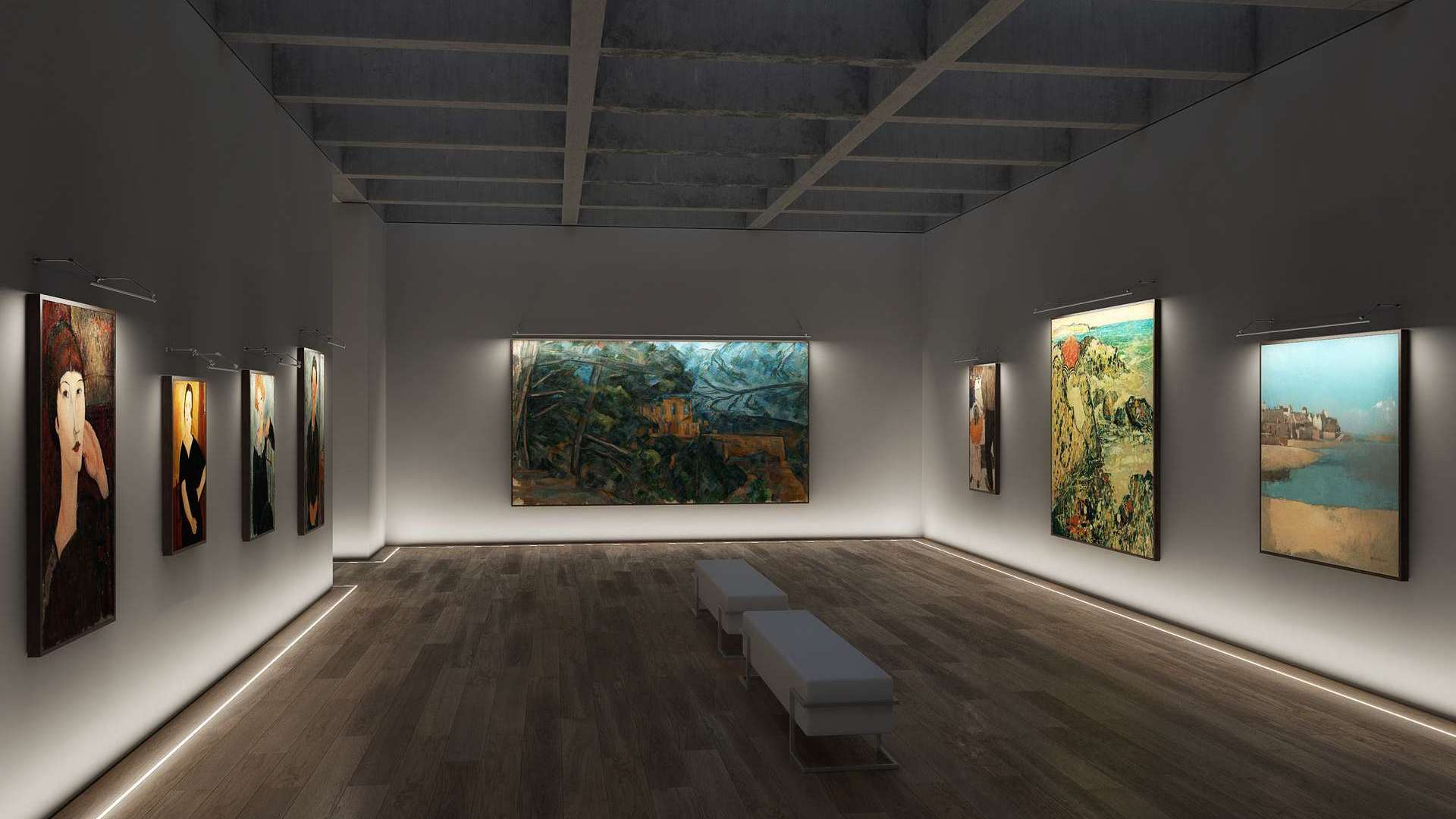 Profil LED LUMINES typ Mico biały lakierowany 2,02 m