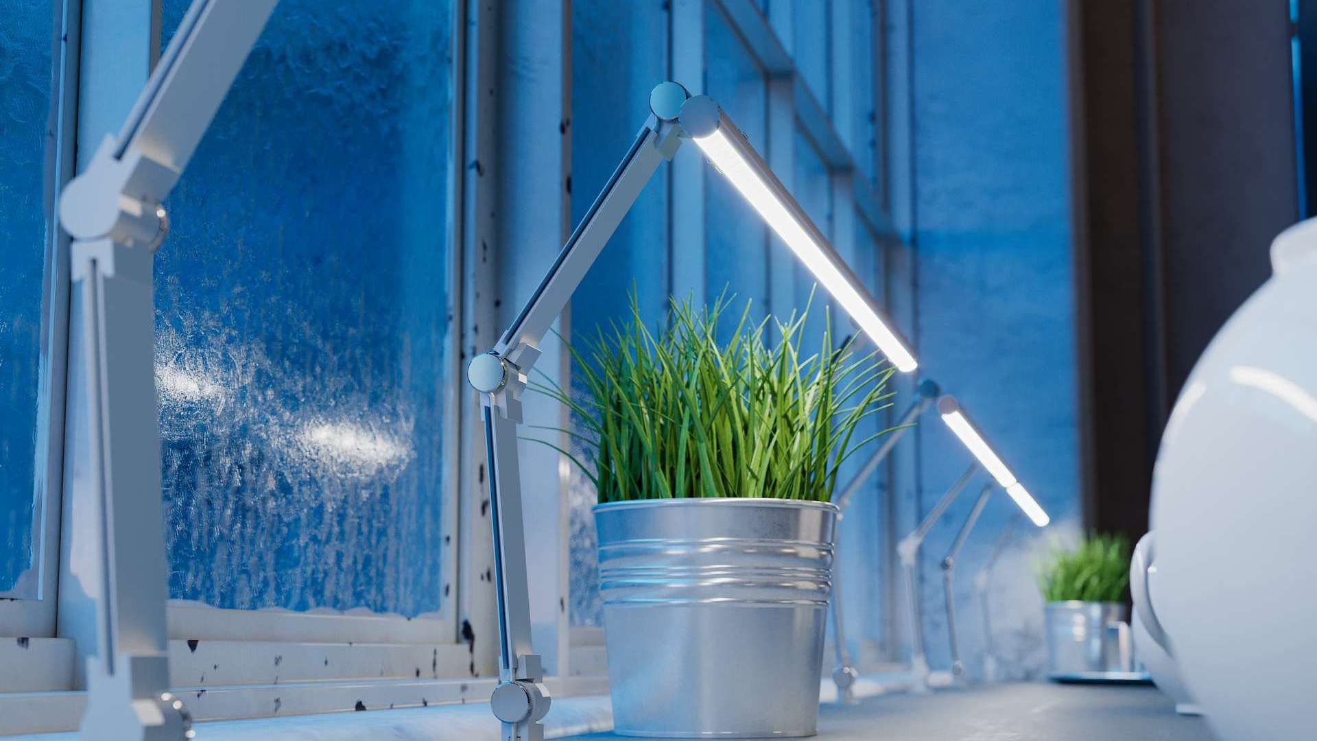 Klosz do profilu LED LUMINES SLIM mrożony 2,02 m v1