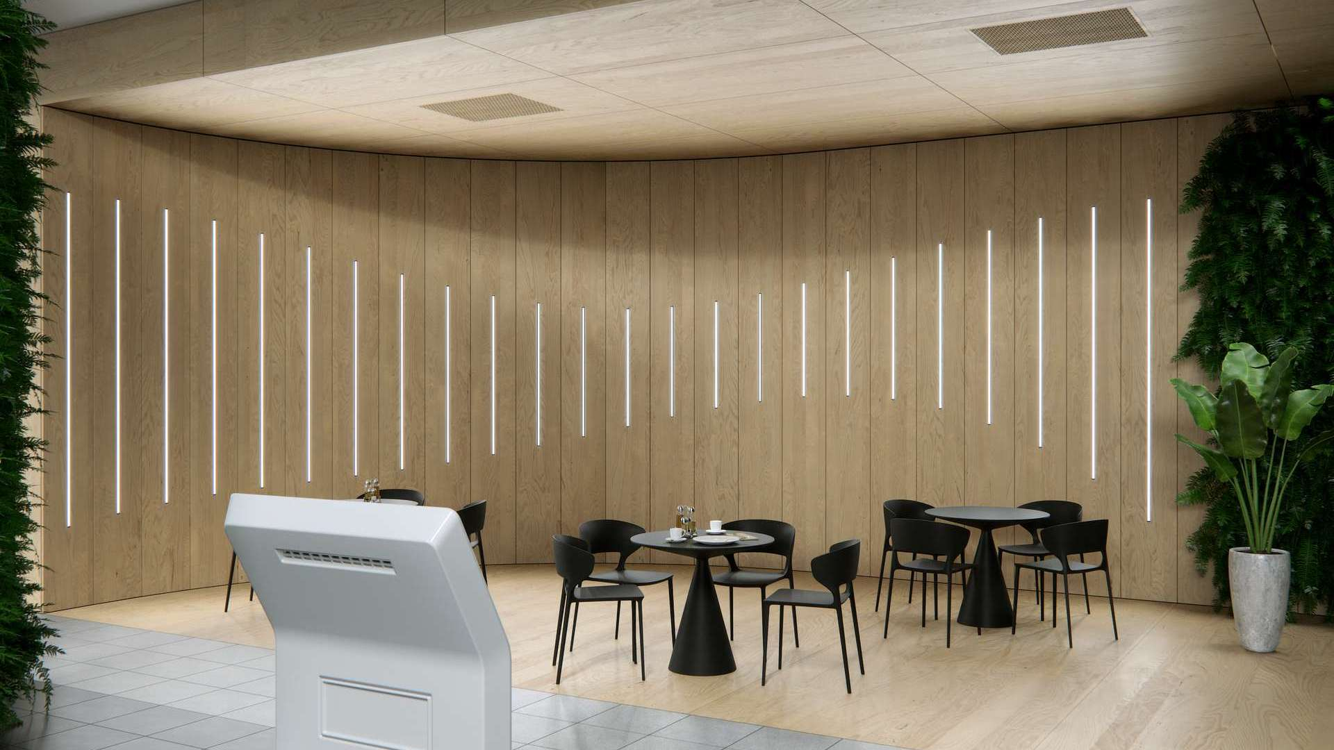 Profil LED LUMINES typ W srebrny anodowany 3 m