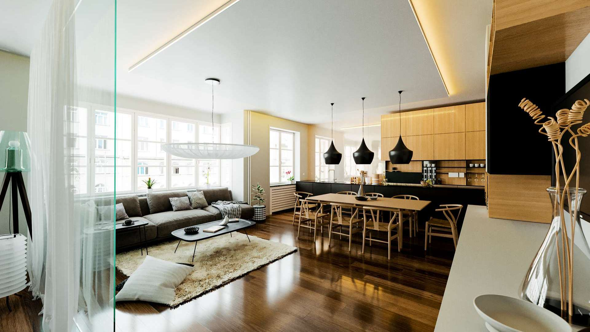 Profil LED LUMINES typ IPA16 biały lakierowany 2,02 m