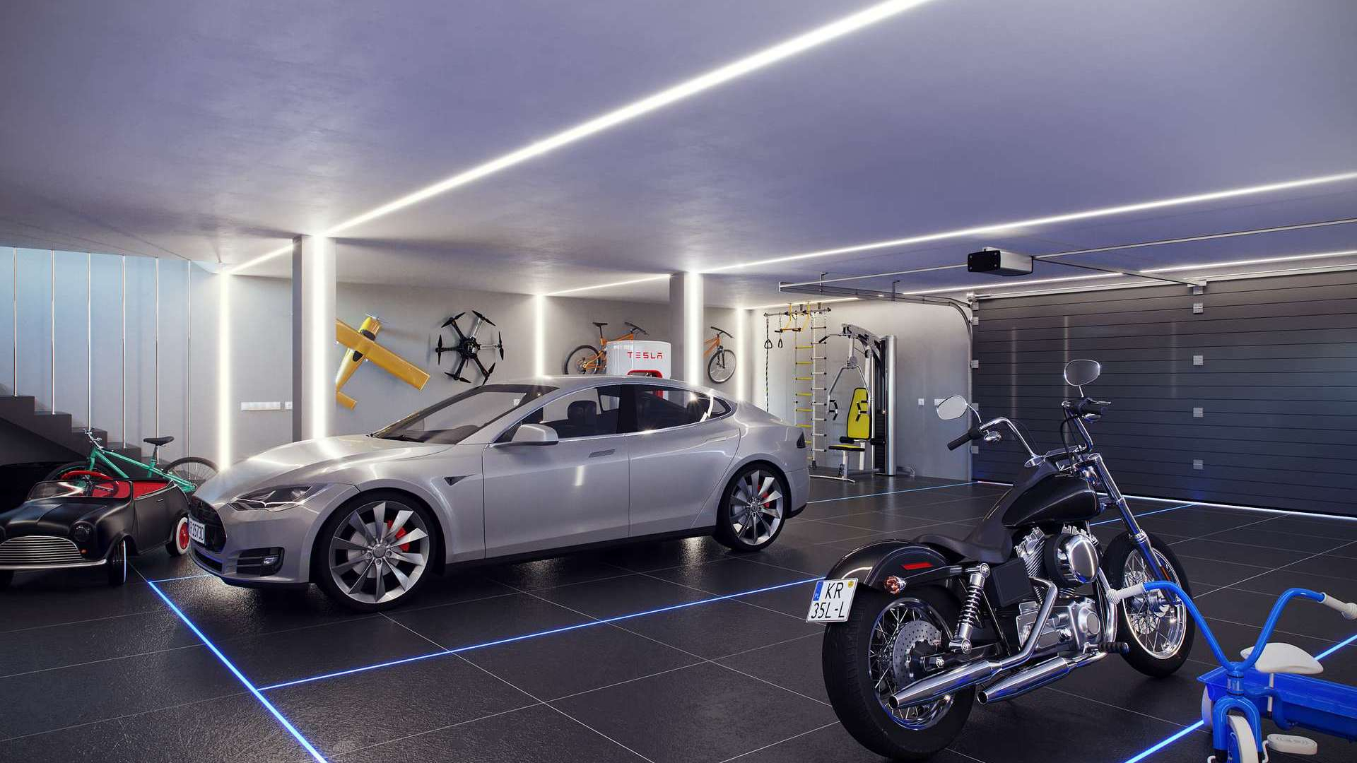 Profil LUMINES typ SORGA czarny lakierowany 1 m