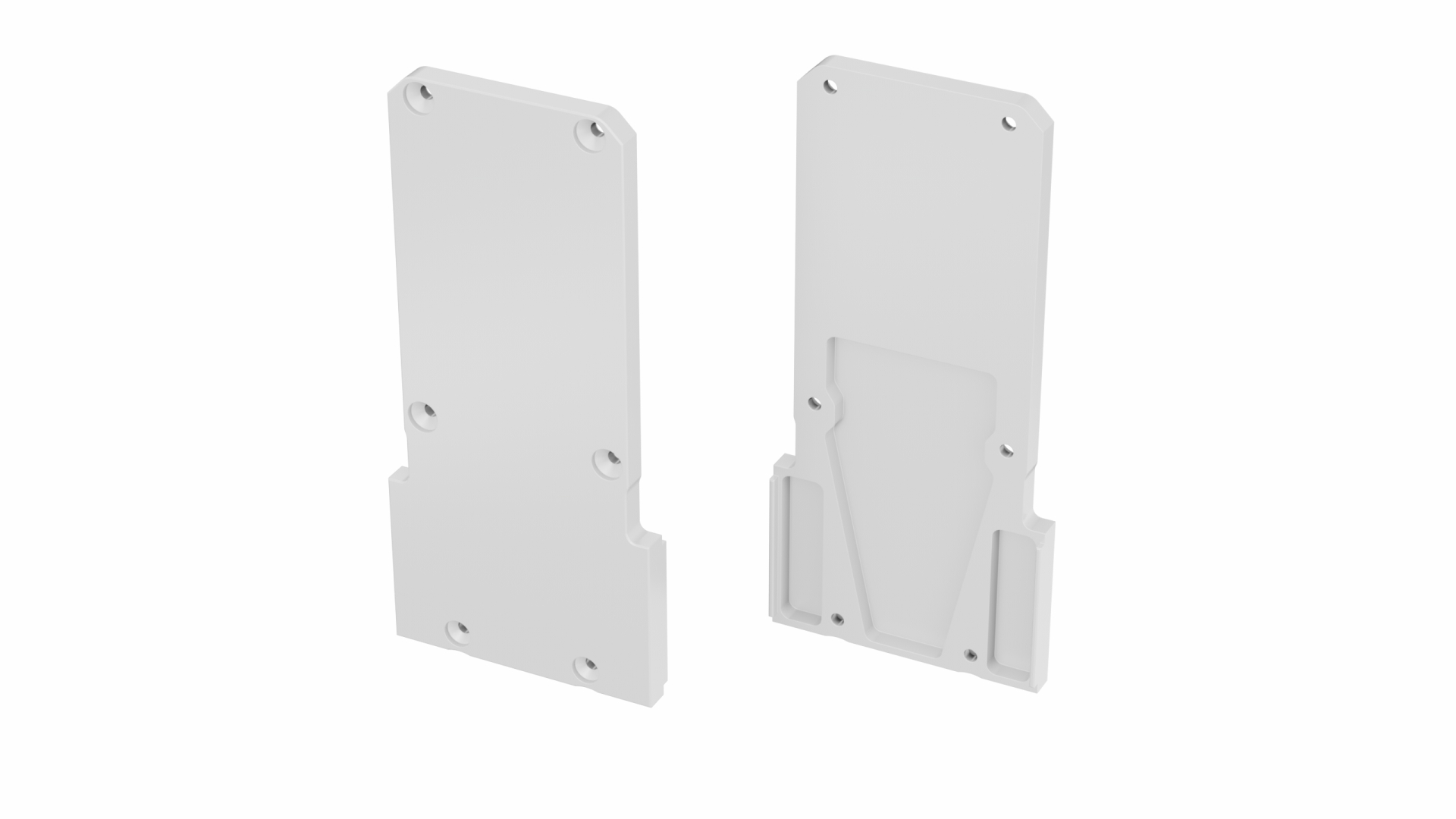 Zaślepka ALU LUMINES DOPIO + Talia M2 biała