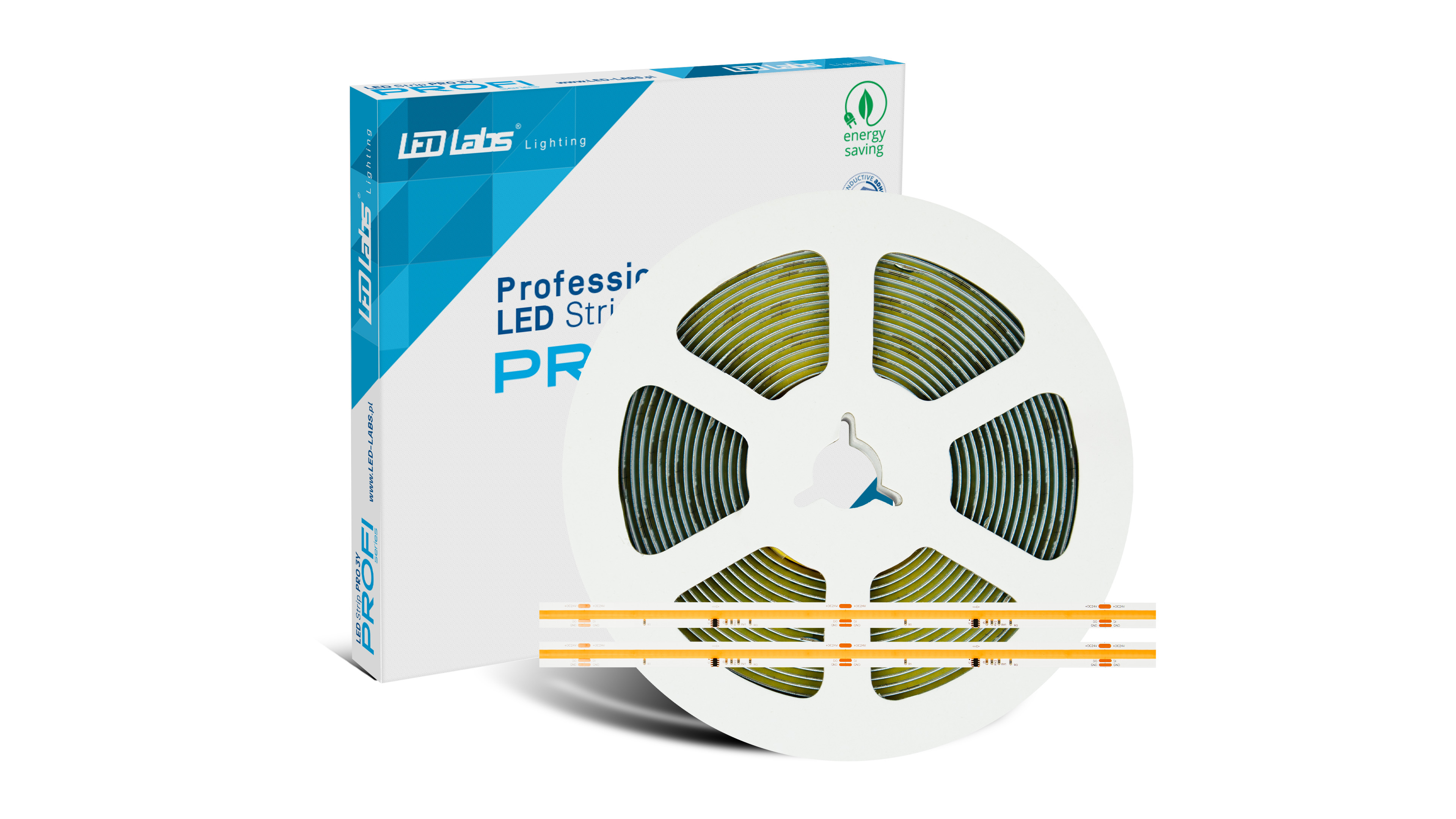 Taśma PROFI 24 V 2100 LED COB 11 W 3000 K SPI