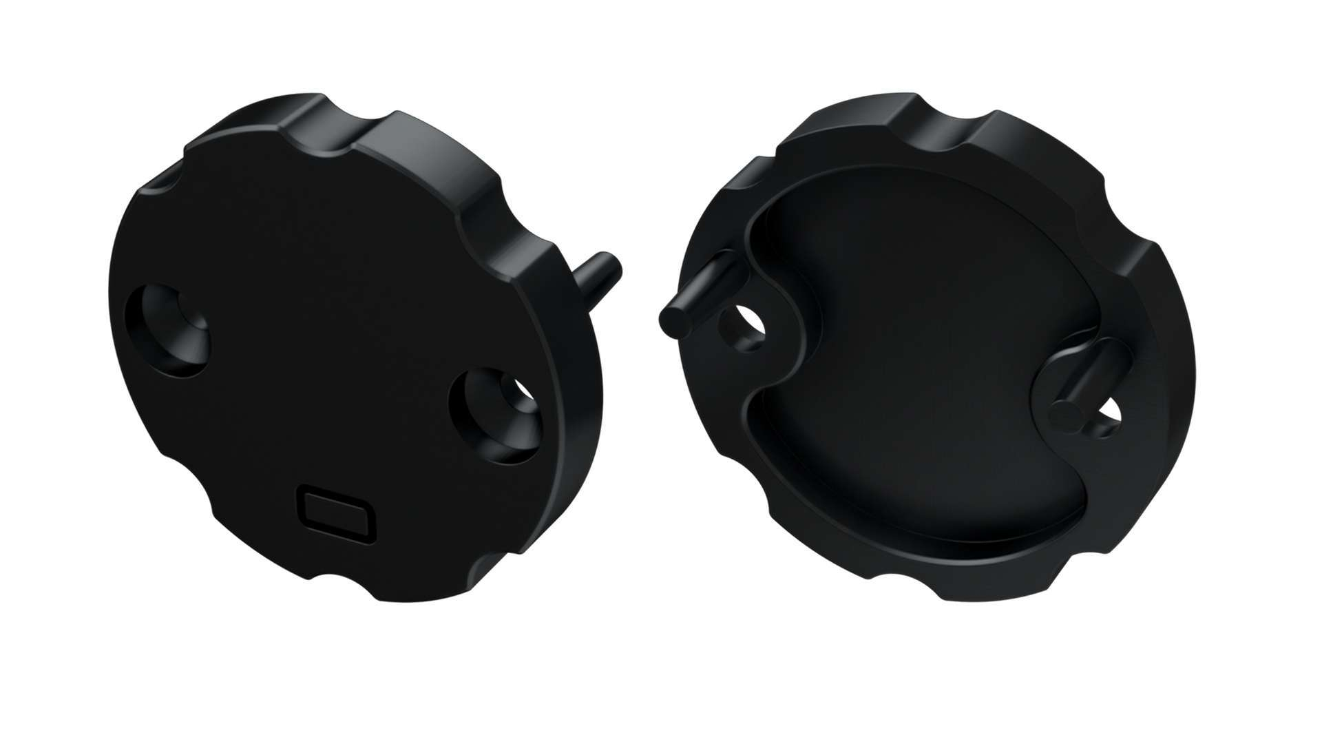 Zaślepka do profilu LED LUMINES COSMO czarna 2w1