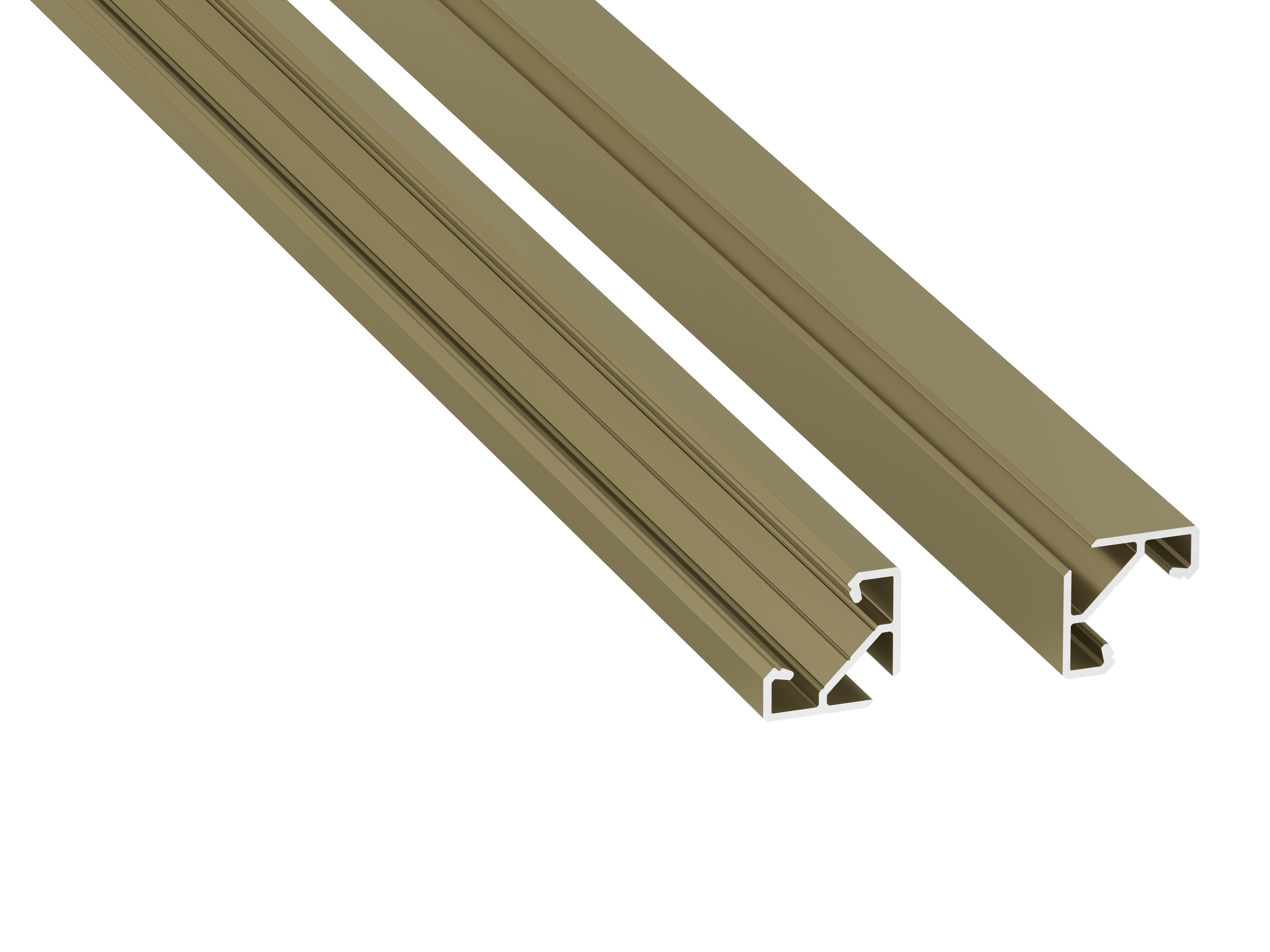 Profil LED LUMINES typ ajar Reed Green lakierowany 3 m