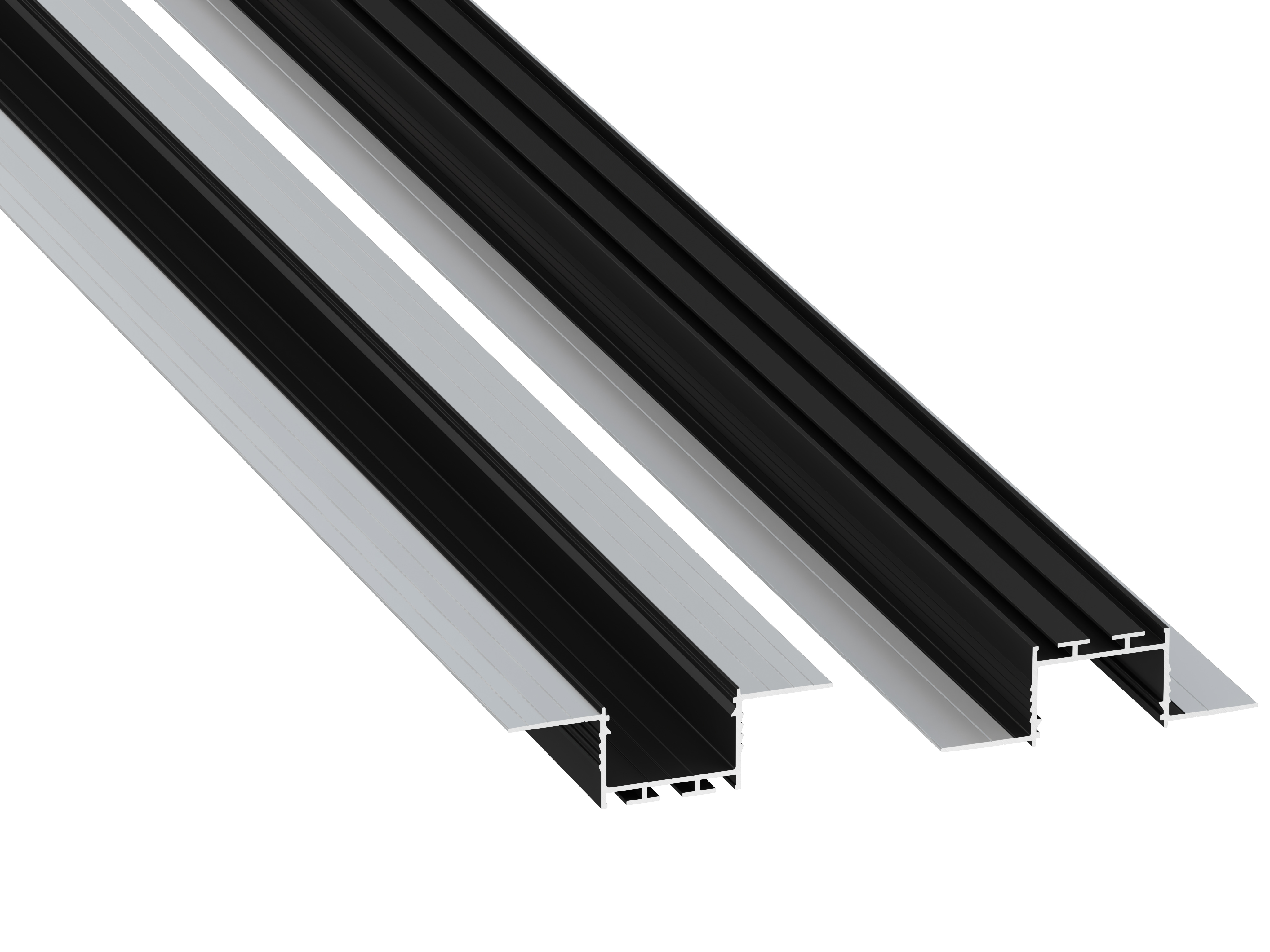 Profil LED LUMINES typ akin czarny lakierowany 3 m