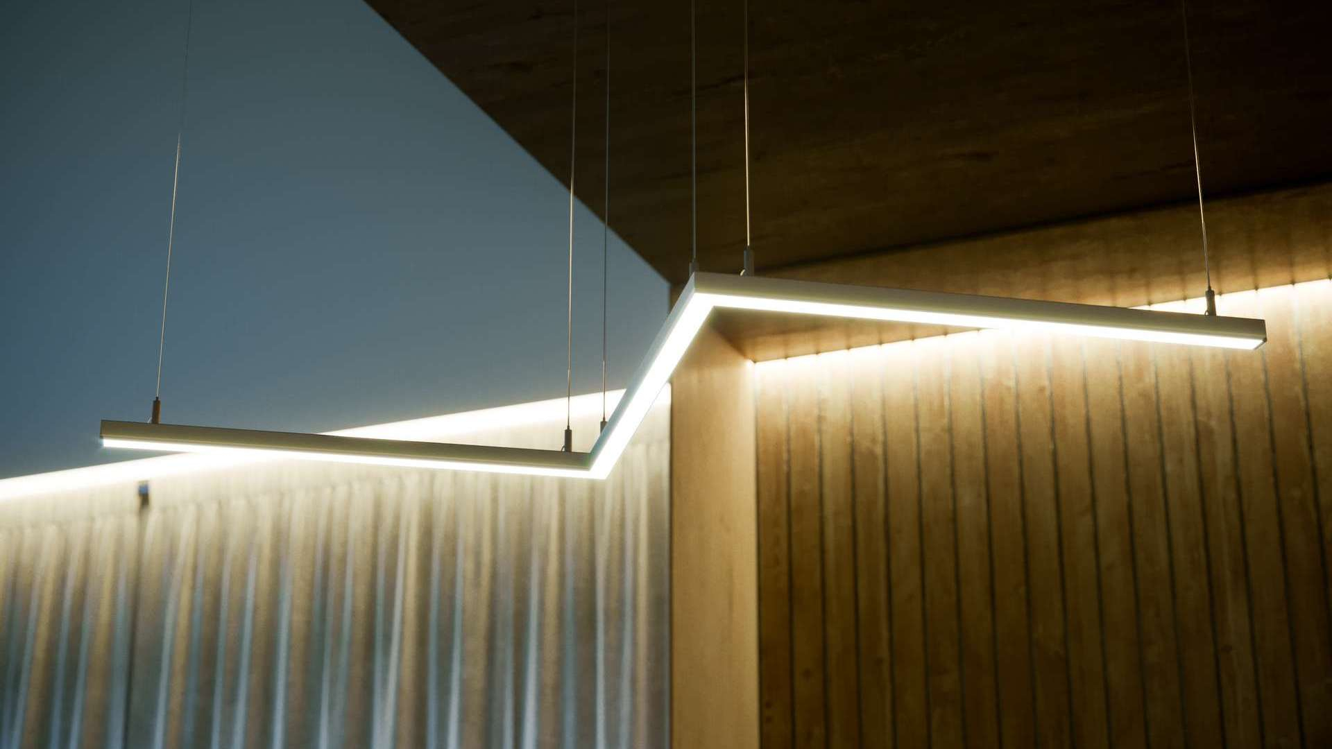 Profil LUMINES typ Dileda czarny lakierowany 2,02 m