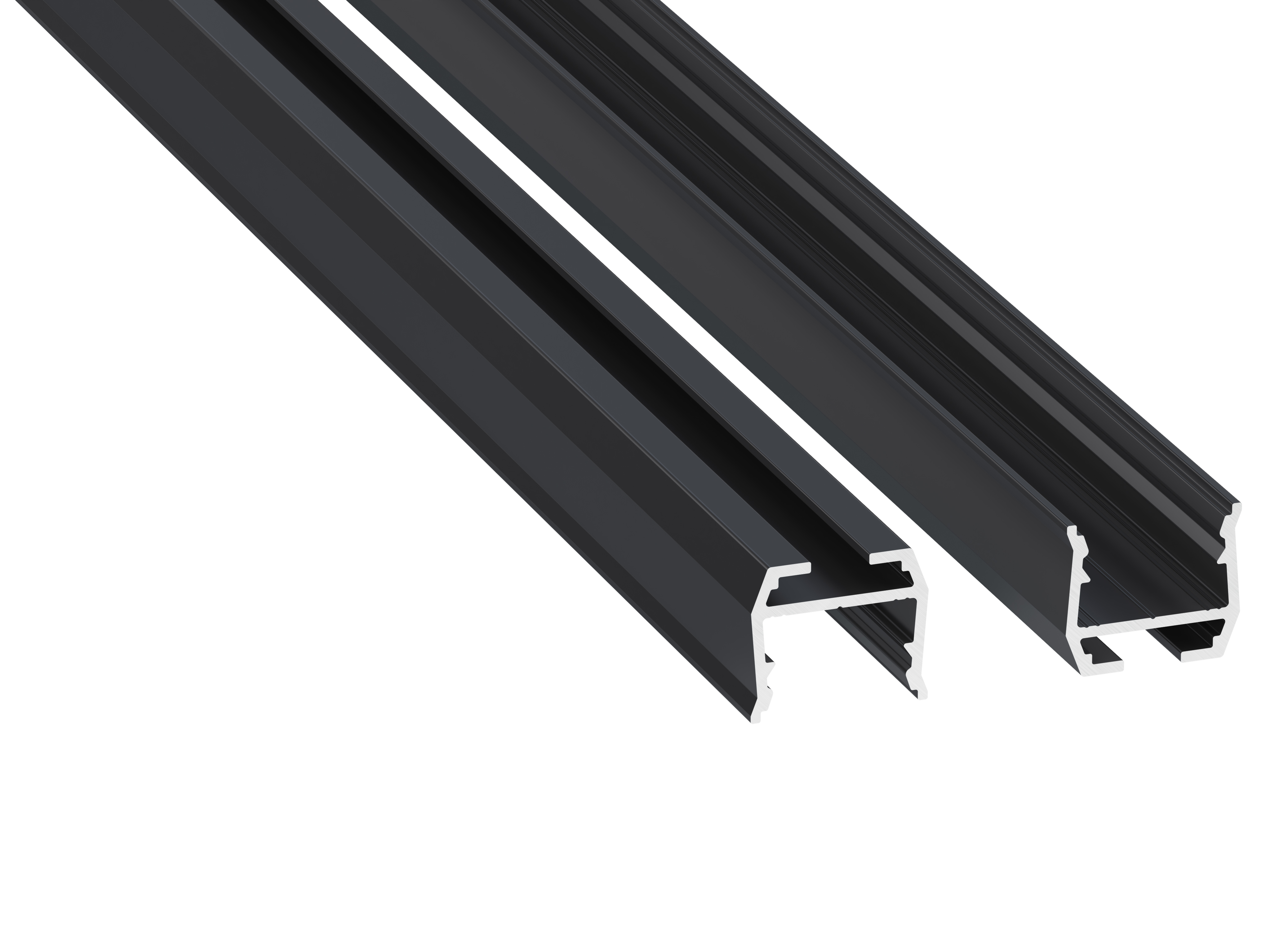 Profil LED LUMINES typ axel Rock Anthracite lakierowany 1 m