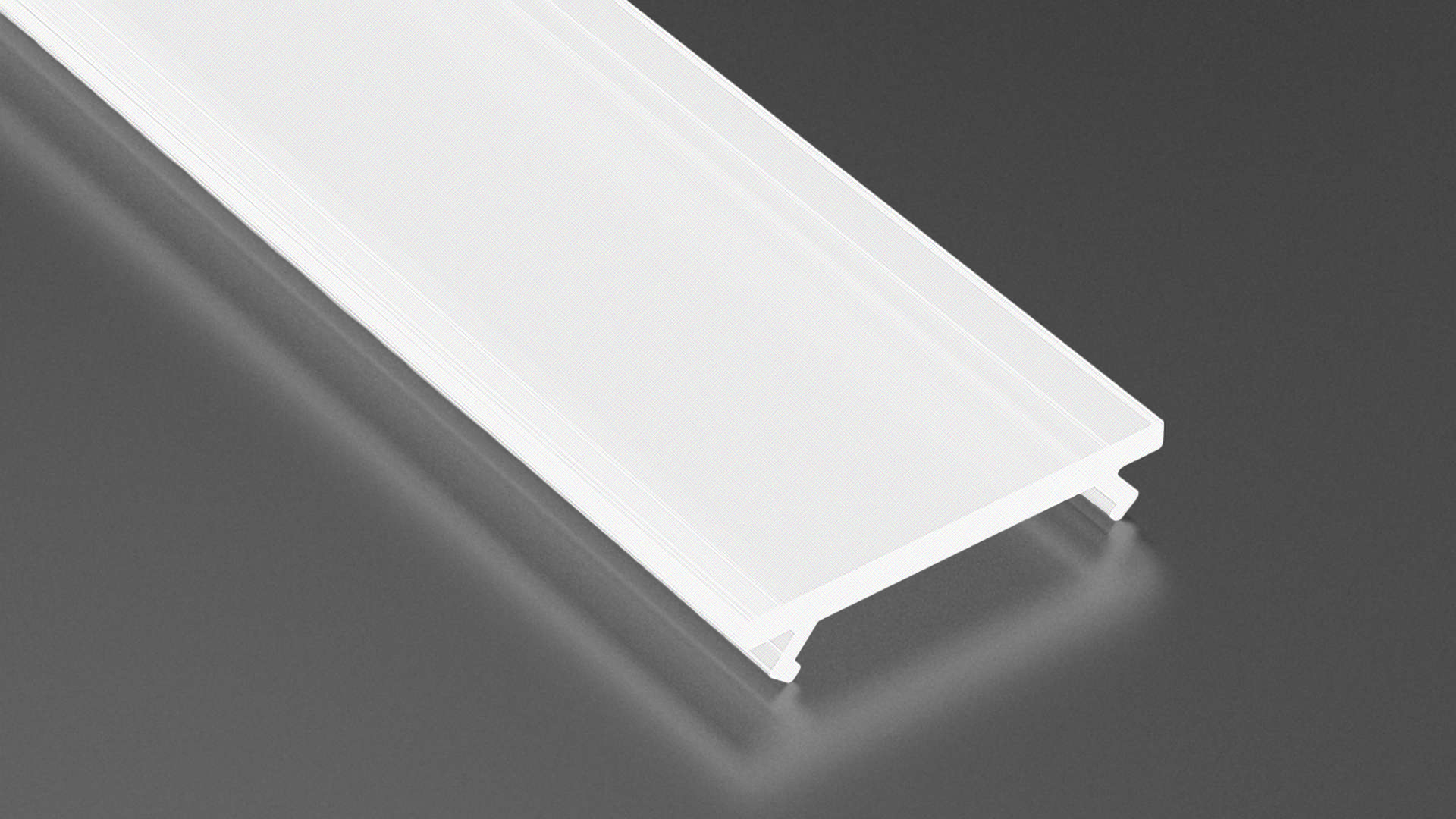 Klosz LUMINES BASIC Fractal PC opal 1 m