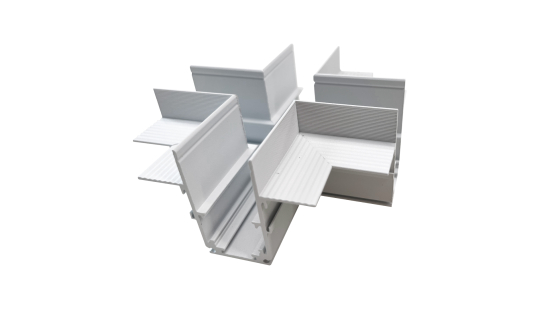 LUMINES GENESIS Łącznik podtynkowy T1 typu + biały