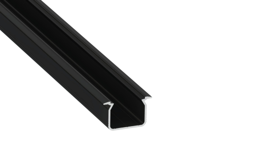 Zestaw TEKKNI UHRE czarny, klosz mleczny 3 m