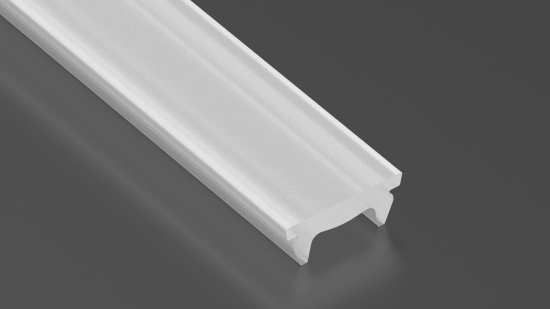 Klosz do profili LED LUMINES BASIC FLEX opal 1 m