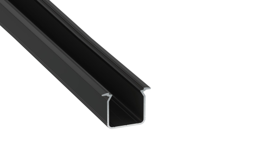 Zestaw TEKKNI SKAGEN czarny, klosz mleczny 3 m