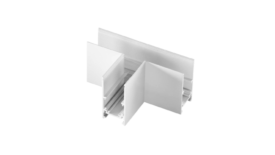 LUMINES GENESIS Łącznik natynkowy typu T biały