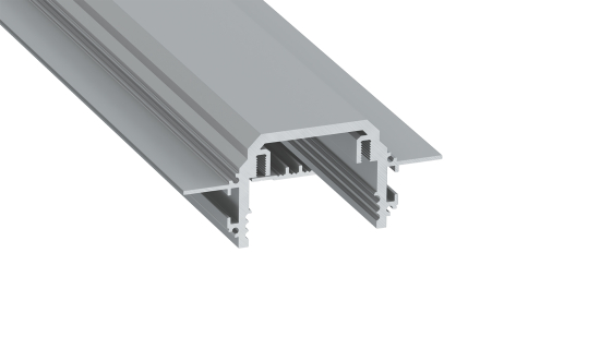 Profil LED LUMINES typ TECO srebrny anodowany 1 m