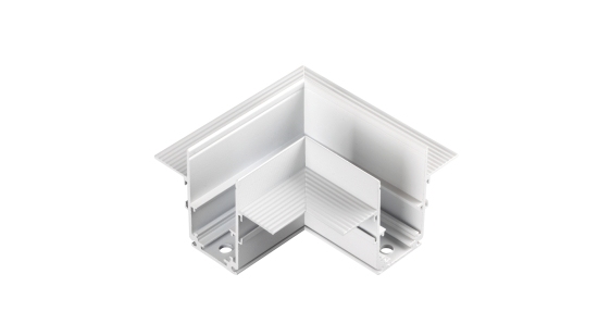 LUMINES GENESIS Łącznik podtynkowy T1 90° horyzontalny biały