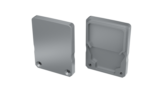 Zaślepka ALU LUMINES SILEDA+Tall srebrna anodowana