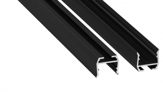 Profil LED LUMINES typ axel czarny lakierowany 1 m