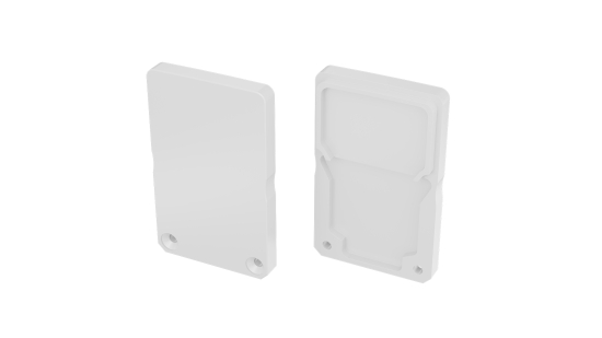 Zaślepka ALU LUMINES DILEDA+Tall biała lakierowana