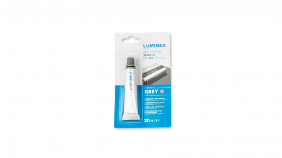 Silikon LUMINES Lighting szary tubka 20 ml