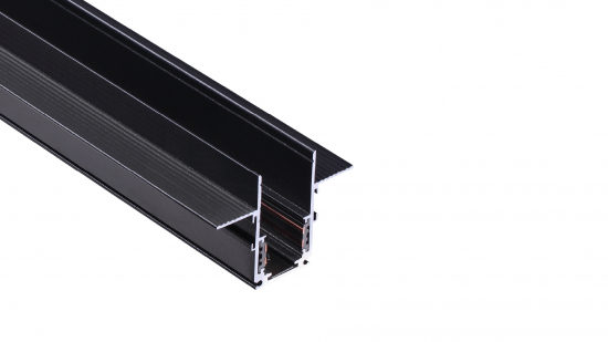 LUMINES GENESIS Szynoprzewód podtynkowy T1 czarny 1 m