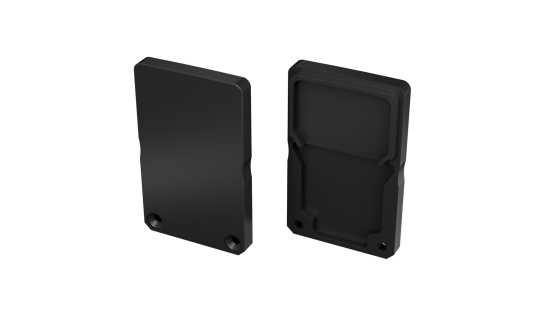 Zaślepka ALU LUMINES DILEDA+Tall czarna lakierowana