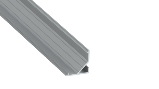 Zestaw TEKKNI ARRE srebrny, klosz transparentny 2,02 m