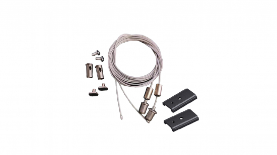 LUMINES GENESIS Zawiesie do szyn natynkowych komplet czarne