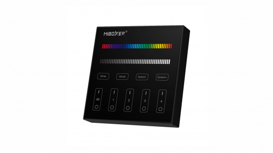 MiBoxer PANEL RF 4 STREFOWY RGB+W - Czarny FUT-B3-B