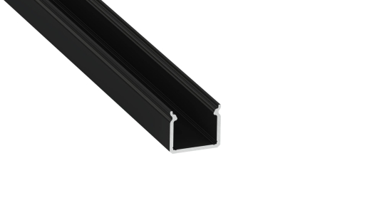 Profil LUMINES typ SEI czarny anodowany 3 m