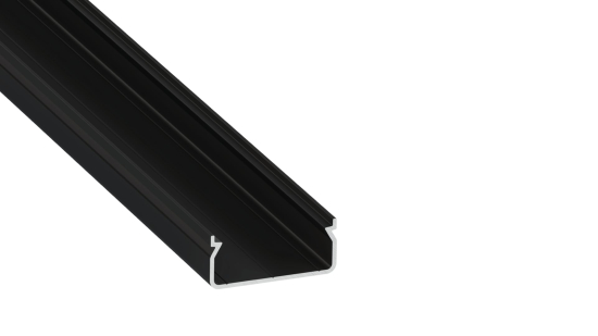 Zestaw TEKKNI EGEN czarny, klosz mleczny 2,02 m