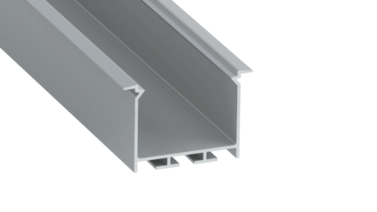 Zestaw TEKKNI HEDE srebrny, klosz transparentny 2,02 m