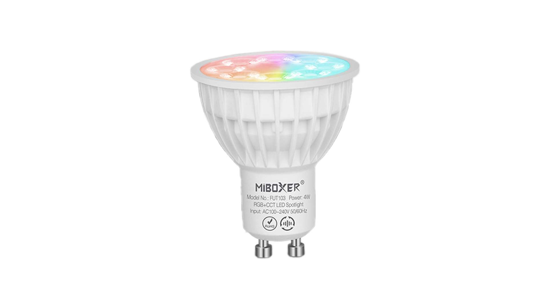 Źródło LED GU10 4W RGB+CCT MiBOXER FUT103