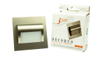 Oprawa schodowa LED 12V DECORUS Neutralna, Satyna