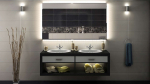Profil LED LUMINES typ D RAL1923 mat. 1 m