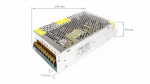 Moduł zasilacza montażowy 12V 250W IP20 20A